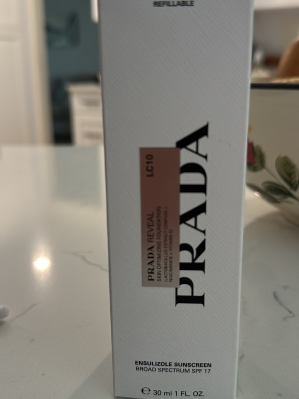 Prada Reveal Liquid Foundation - LC10 Beige Tone